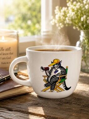 Producer Cat Stoneware Mug 17oz Project 62